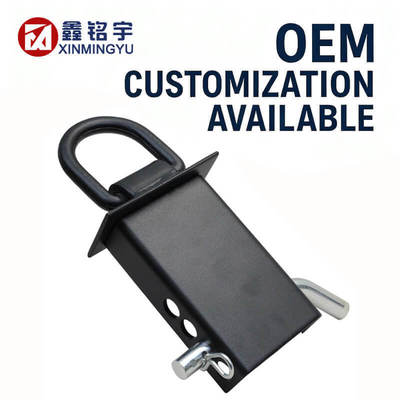 ভালো দাম Removable D-Ring Tie-Downs for Stake Pockets – Flatbed & Utility Trailers, Includes Hitch Pin, Black Heavy-Duty, Factory Direct OEM Customizable অনলাইন