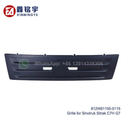 ভালো দাম 812W61150-0115 সিনোট্রুক সিট্রাক সি 7 এইচ জি 7 এইচ ট্রাকের জন্য উচ্চ-শক্তিযুক্ত ইঞ্জিনিয়ারিং প্লাস্টিকের ফ্রন্ট গ্রিল রেডিয়েটার মাস্ক - ক্ষয় এবং প্রভাব প্রতিরোধী অনলাইন